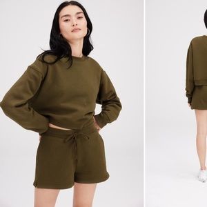 BNWT Girlfriend Collective Sweat Shorts